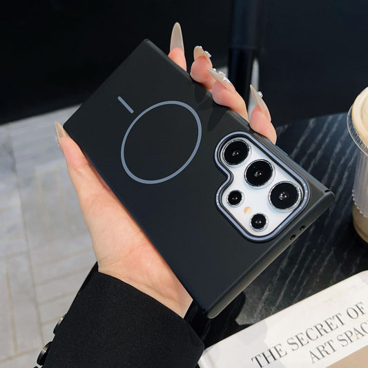 Samsung Ultra Series Magnetic Phone Case Skin Friendly Matte Fashionable Macaron Thin Hard Case