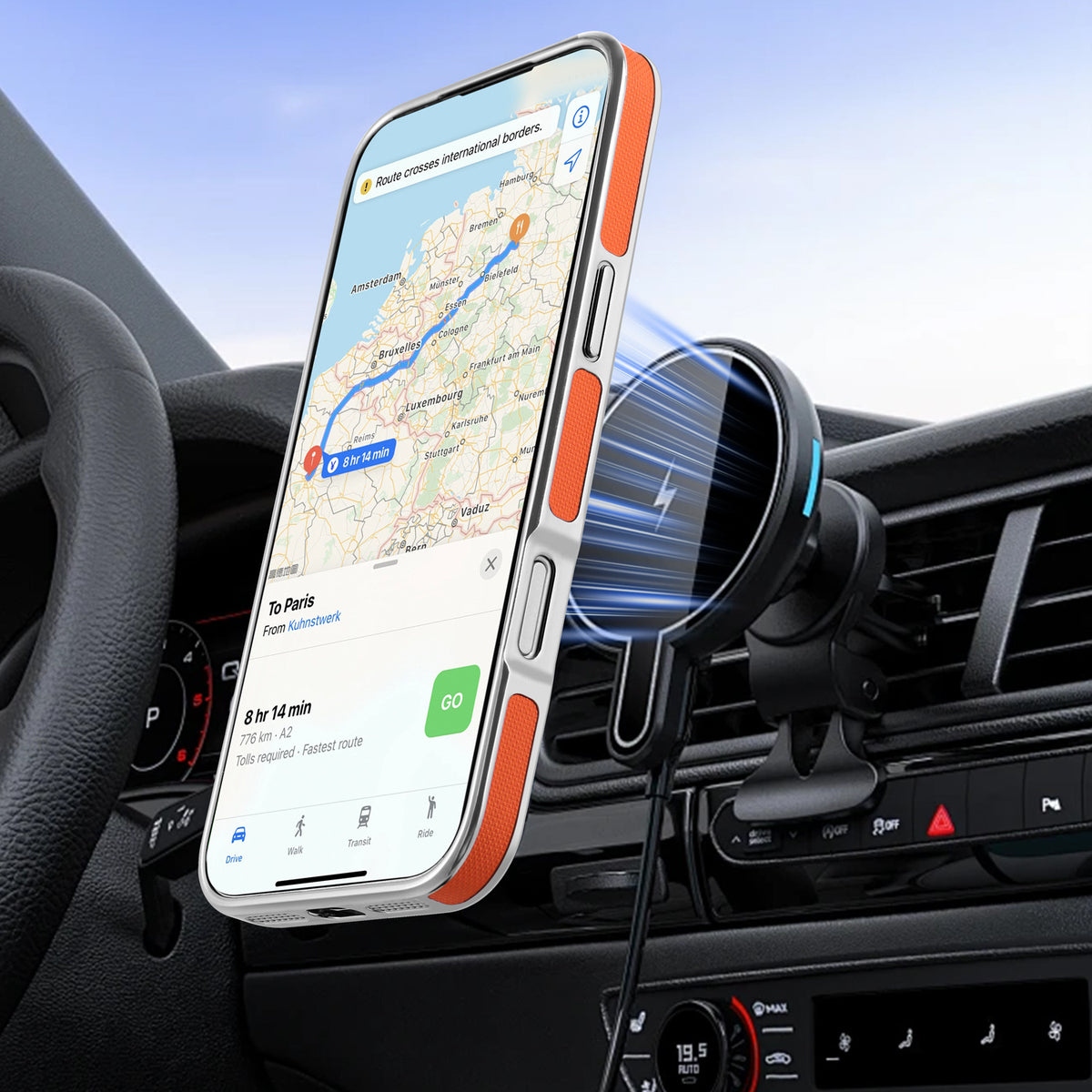 Apple iphone High-End Magnetic Anti-Drop Case (Exclusive)