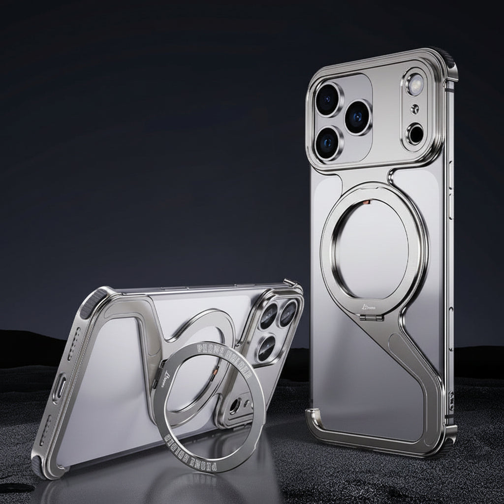 Apple Iphone Snap-On Z Shell Magnetic Stand Case (Exclusive)