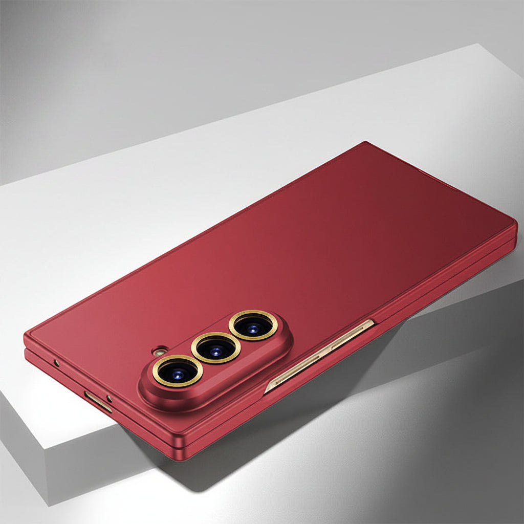 Samsung Fold series Pure Color Silk-Like Ultra-Thin Foldableing Screen Case Film Integrated Protective Cover (Exclusive)