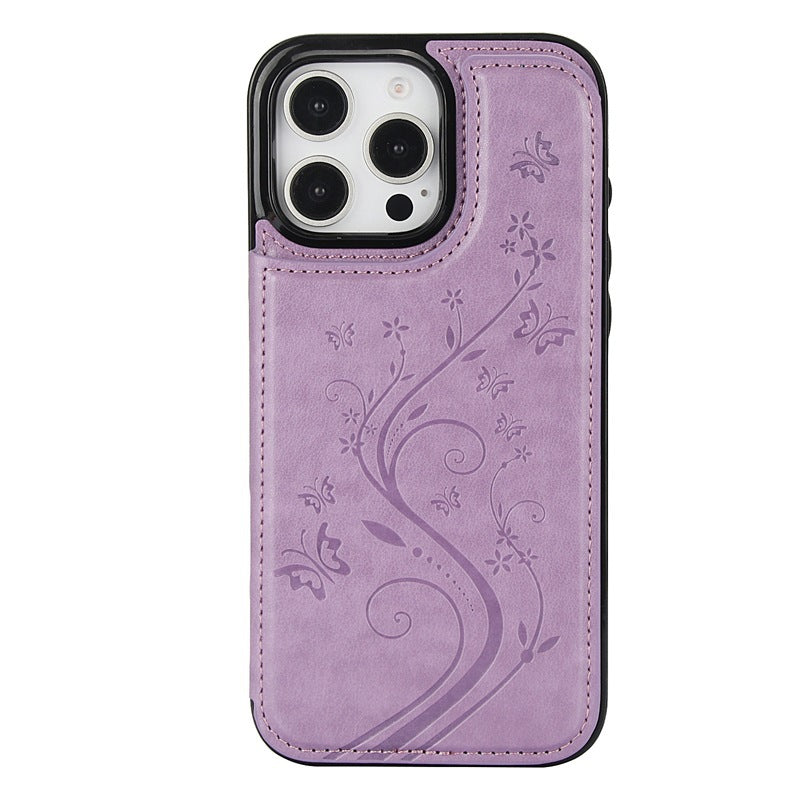 Apple Iphone Leather Dieilianhua Embossed Case (Exclusive)