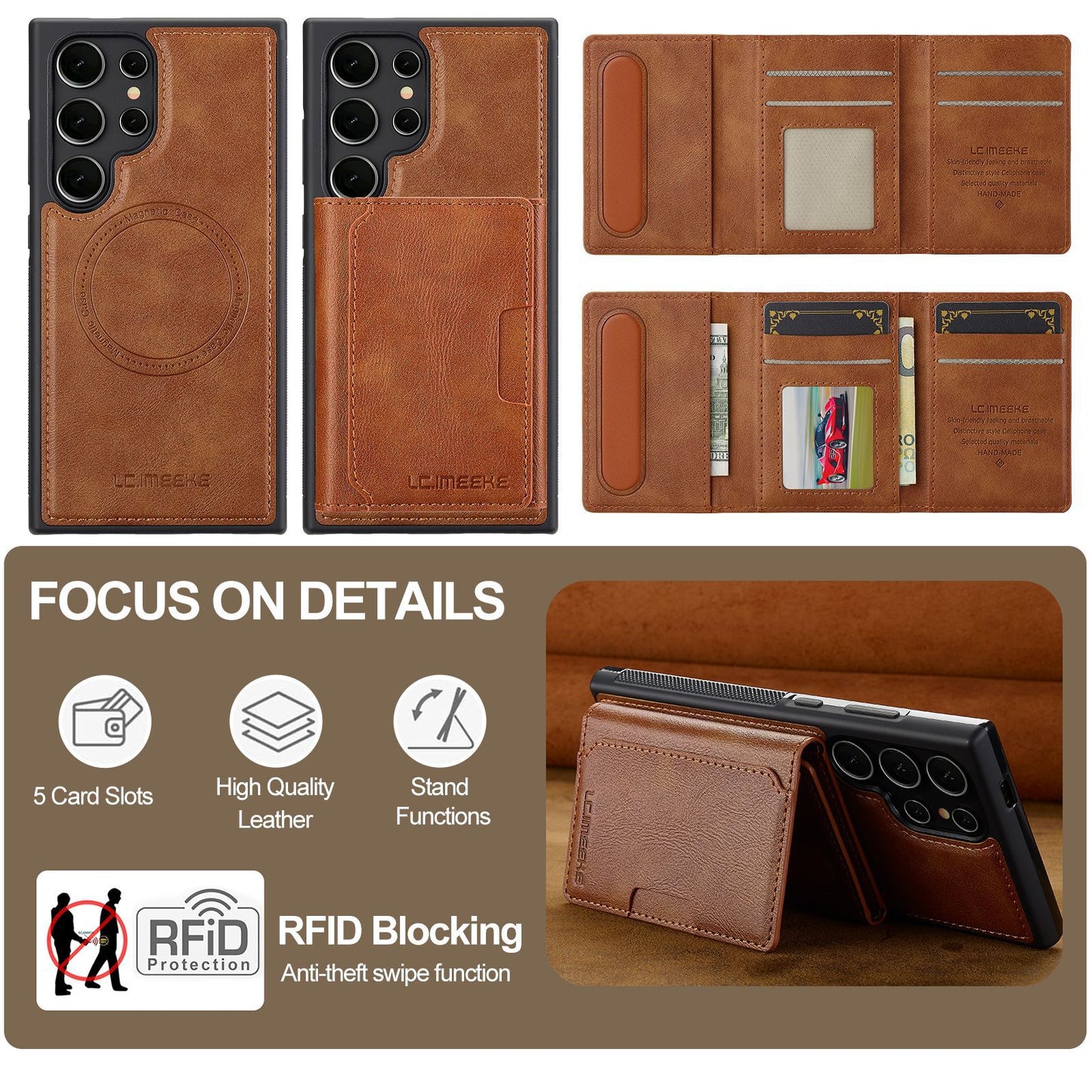 Samsung Ultra Protective Magnetic Card Holder Case (Exclusive)