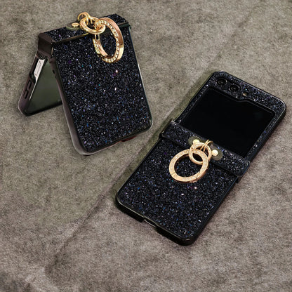 Samsung Z Flip Glitter texture Case (Exclusive)