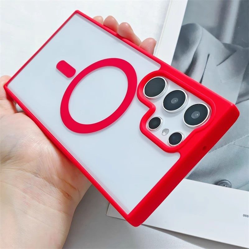 Samsung Ultra Series Transparent Acrylic Cover with Superior Drop-Resistant  (Exclusive)