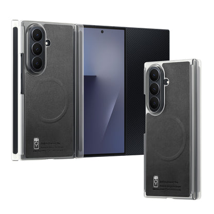 Samsung Fold series Vibrant color Trifold Magnetic Center Axis case (Exclusive)