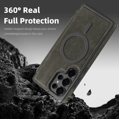 Samsung Ultra series Lingdun Business Flip Magnetic Case (Exclusive)