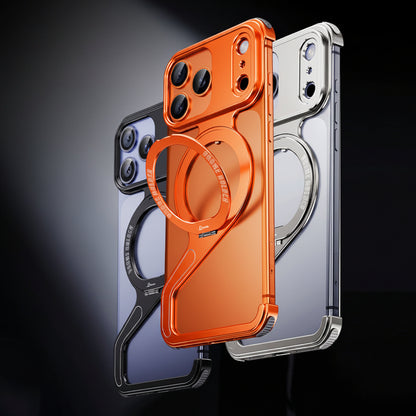 Apple Iphone Snap-On Z Shell Magnetic Stand Case (Exclusive)