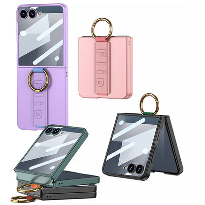 Samsung Flip Series Case Ultra-Thin Ring Wristband Shell Film Integrated (Exclusive)