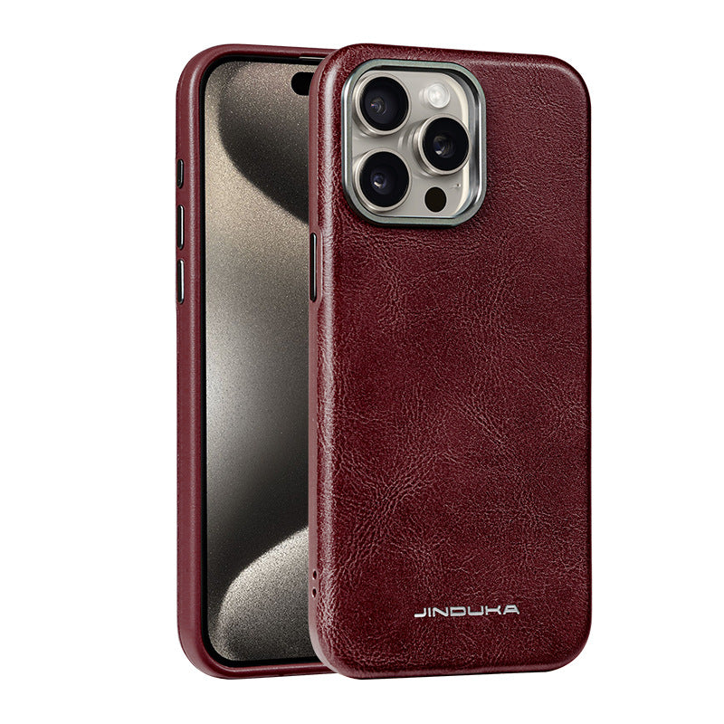 Apple Iphone series Leather Magnetic Phone Case (Exclusive)