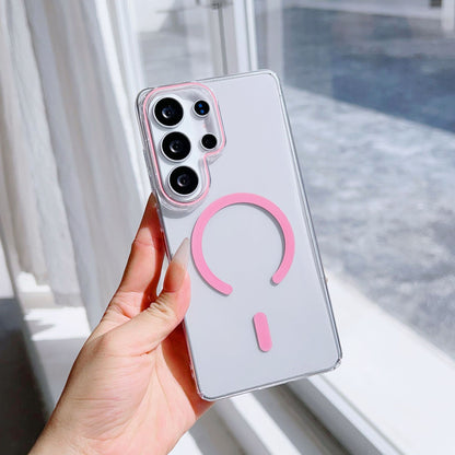 Samsung Ultra series Ice-Transparent Magnetic Suction Case (Exclusive)