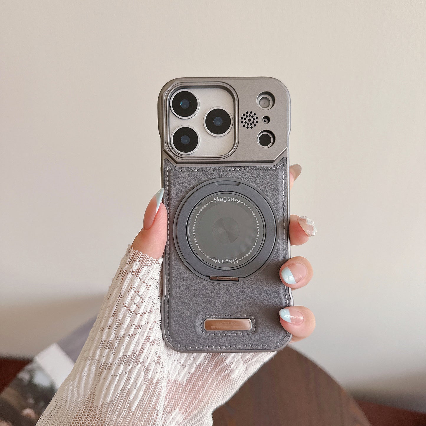 Apple Iphone Popular frameless aromatherapy 360° stand Case (Exclusive)