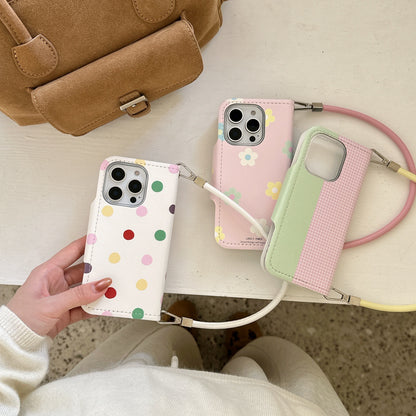 Apple iphone Three-Color Heart Suitable Case (Exclusive)