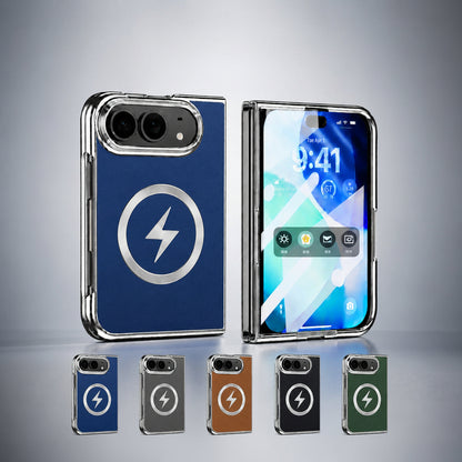 Apple Iphone Ultra series foldable screen magnetic phone with screen protector case (Exclusive)