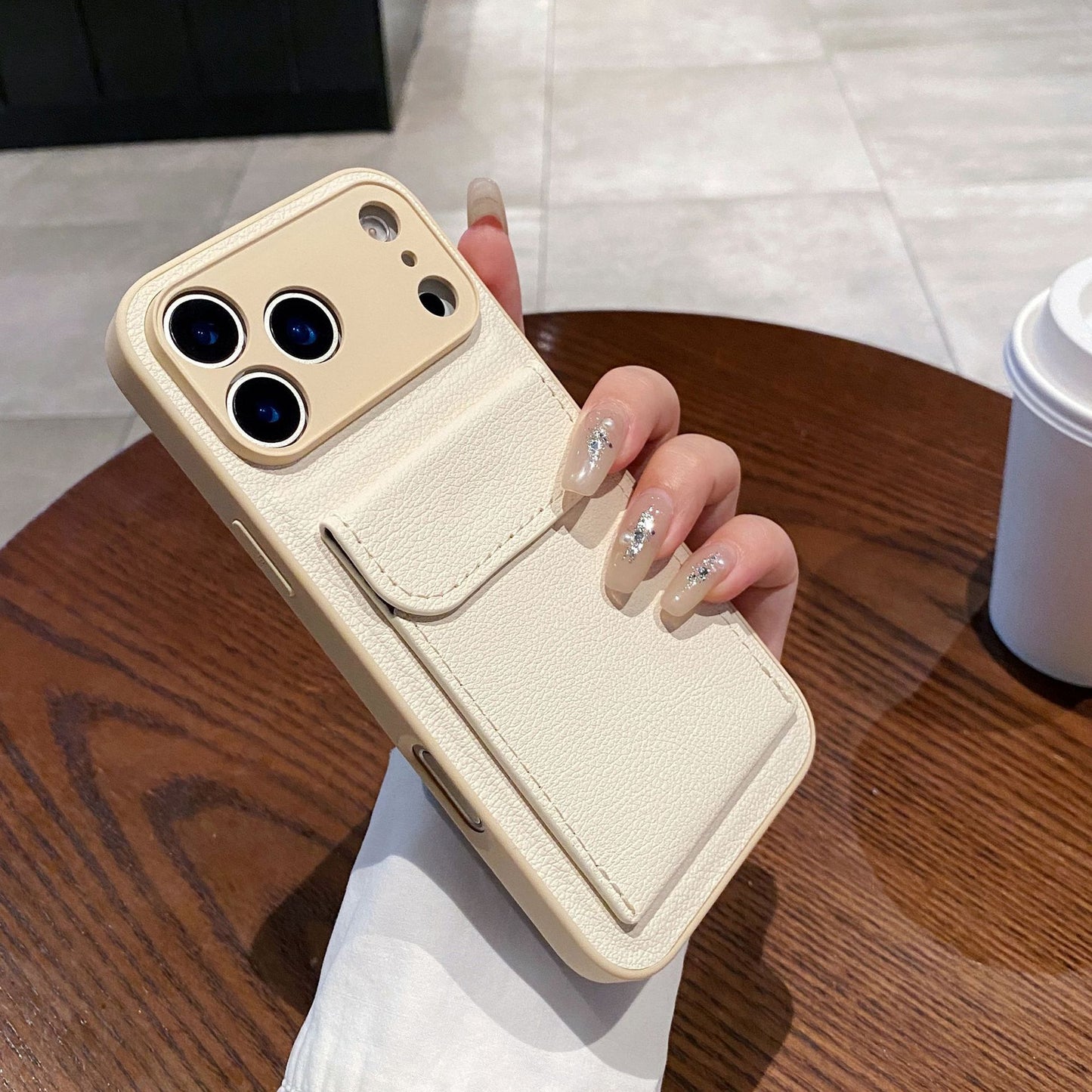 Apple Iphone Card Holder Can Be Used as a Stand Case (Exclusive)