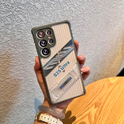 Samsung Ultra series Transparent kick stand cover (Exclusive)
