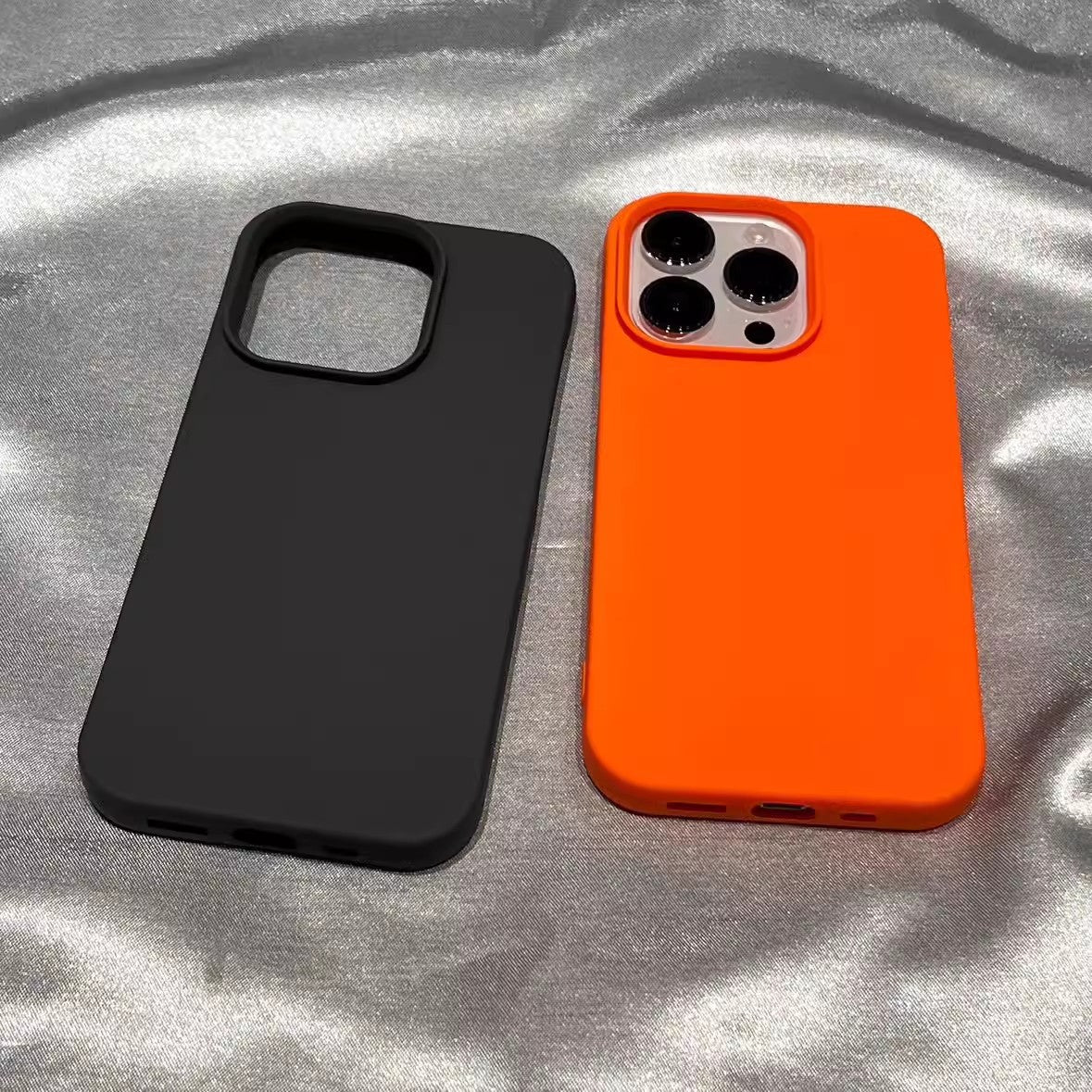 Apple Iphone Half-Pack Matte Silicone Solid Color Case (Exclusive)