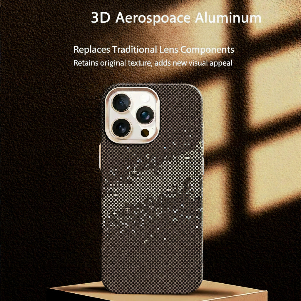 Apple iphone Carbon Fiber Pattern Kevlar Phone Case (Exclusive)