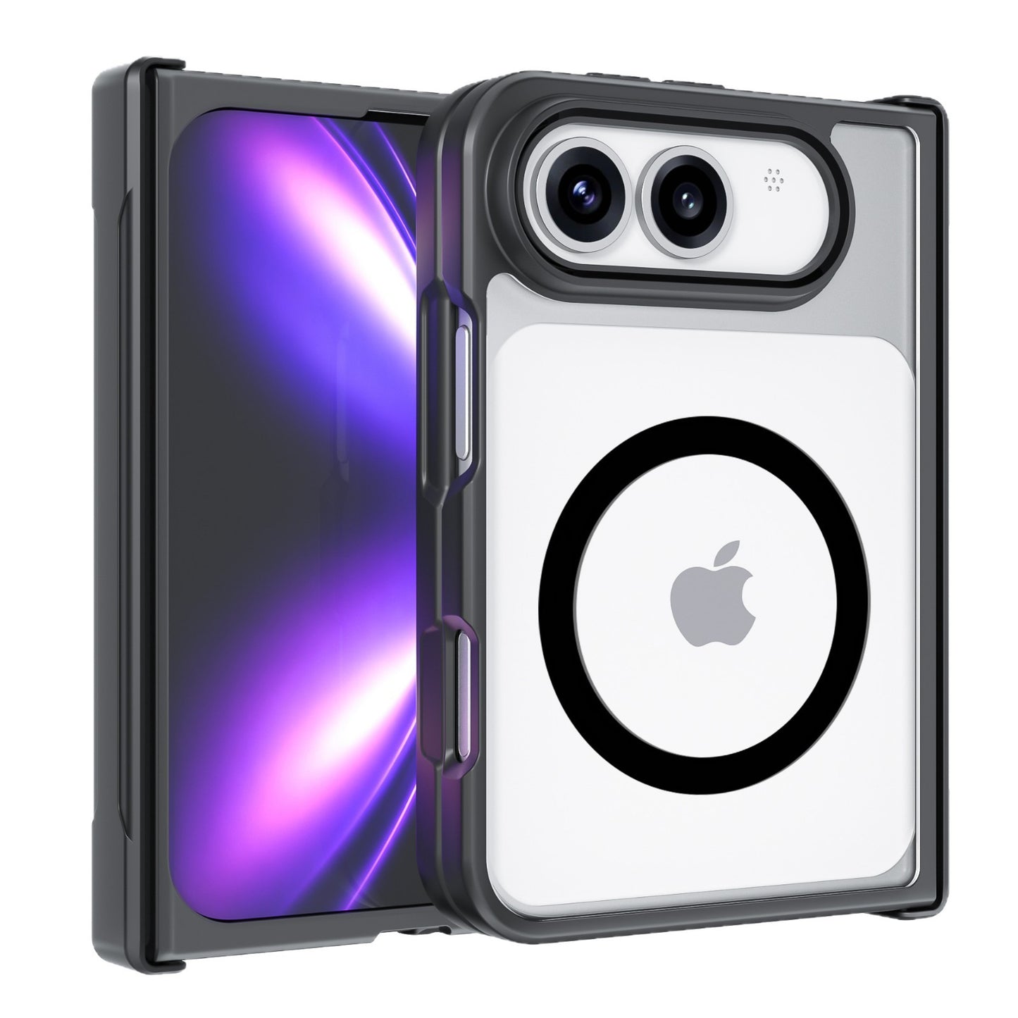 Apple Iphone Ultrs folding hinge front frame full-coverage one-piece case (Exclusive)