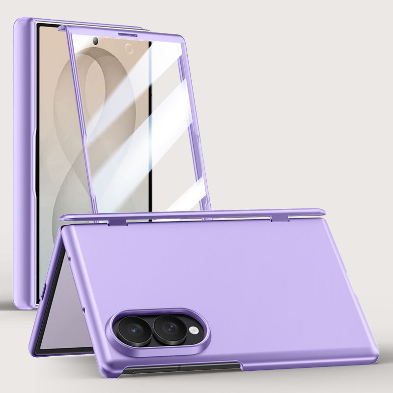 Samsung Fold folding screen full-coverage wide screen HD & Privacy glass case (Exclusive)