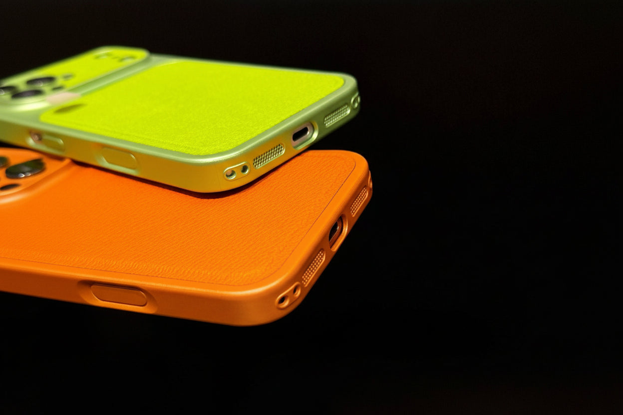 Apple Iphone Veneer Magnetic cover with Vibrant colors  (Exclusive)