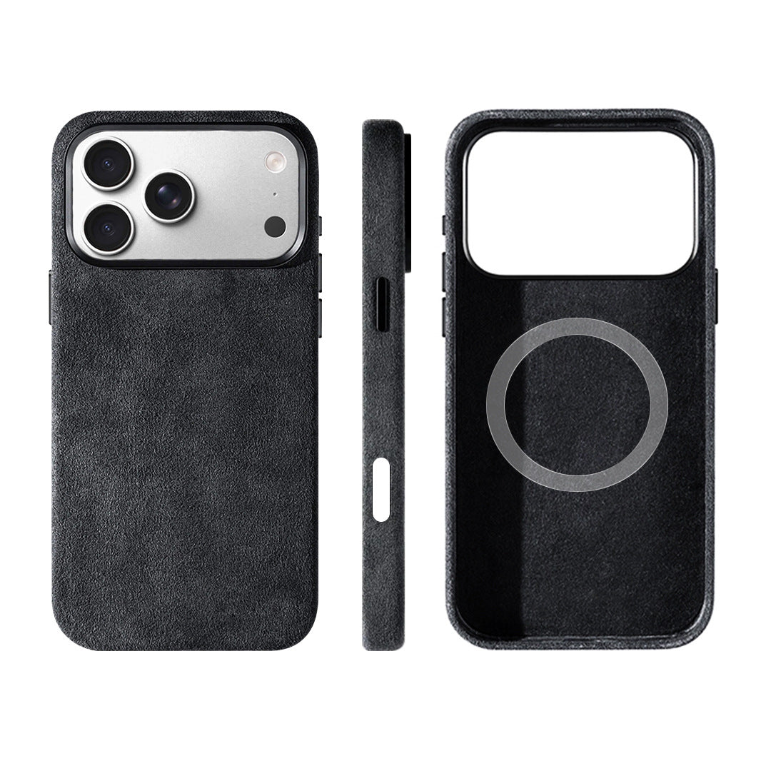 Apple Iphone series Suitable Alcantara Mobile Phone Case (Exclusive)