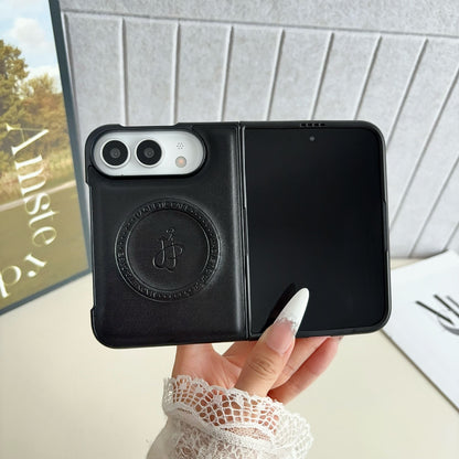 Apple iPhone Ultra foldable leather texture screen phone case (Exclusive)