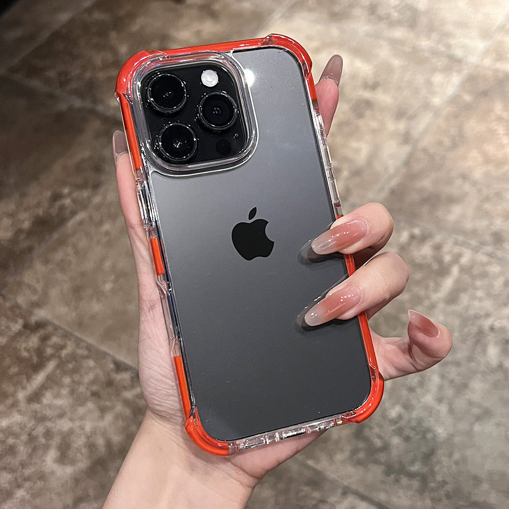 Apple Iphone series Air Bag Anti-Fall High Transparency Anti-Slip High-End Transparent Protective Case (Exclusive)