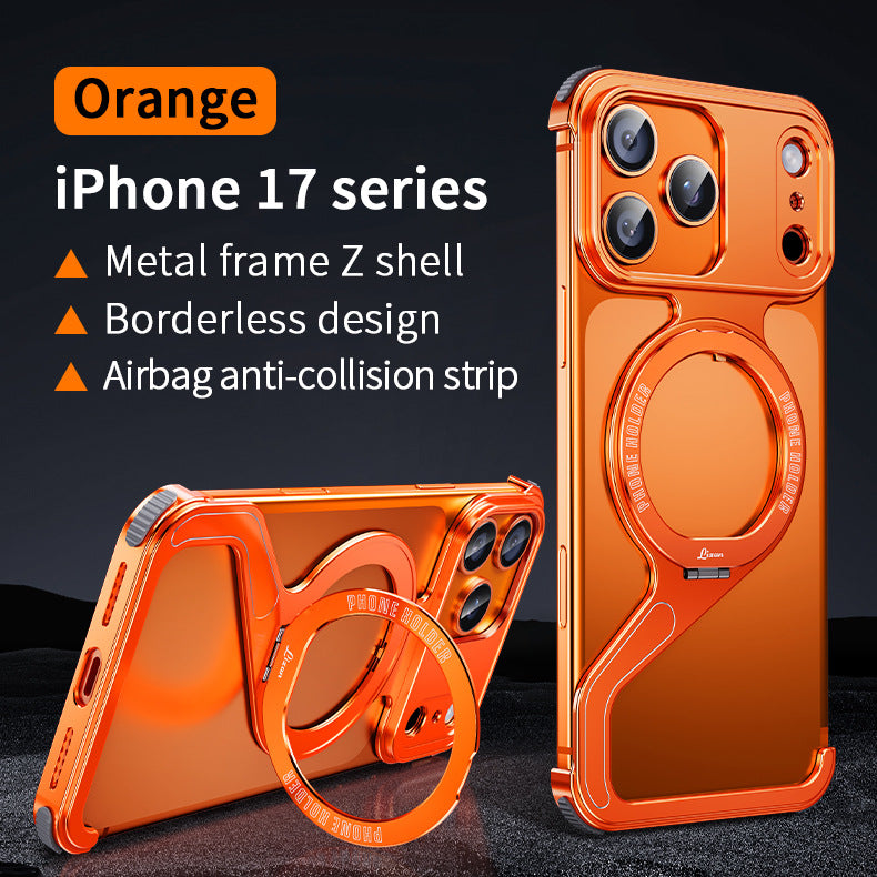 Apple Iphone Snap-On Z Shell Magnetic Stand Case (Exclusive)