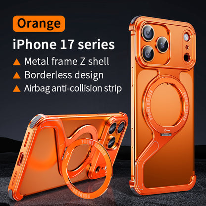 Apple Iphone Snap-On Z Shell Magnetic Stand Case (Exclusive)