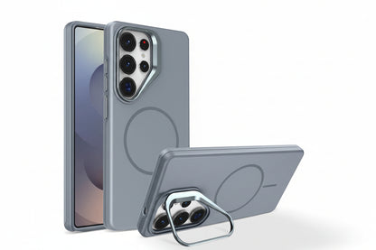 Samsung Ultra Series Pinchuang Solid Color Magnetic Lens Holder Anti-Fall Protective Cover  (Exclusive)