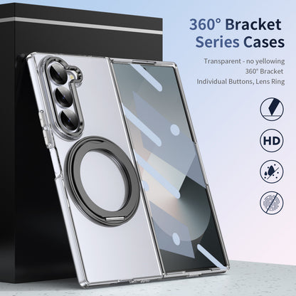 Samsung  Fold series Magnetic Rotating Stand Wireless Charging  Case and Film Integrated Protective Case (Exclusive)