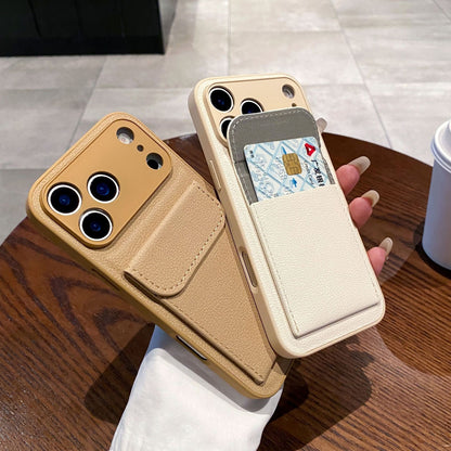 Apple Iphone Card Holder Can Be Used as a Stand Case (Exclusive)