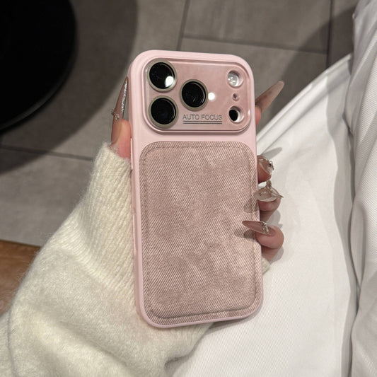Apple Iphone Denim Pattern Suitable Film for Autumn and Winter Case (Exclusive)
