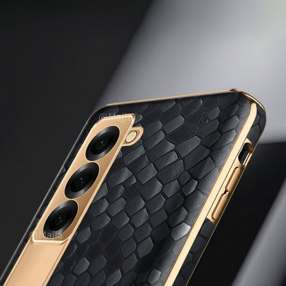 Samsung Fold series Electroplated Snake Pattern Case (Exclusive)