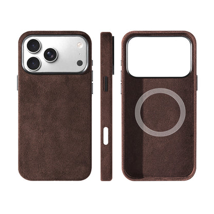 Apple Iphone series Suitable Alcantara Mobile Phone Case (Exclusive)