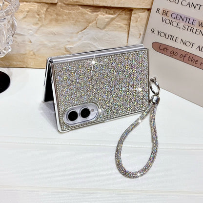 Samsung Fold & Flip rhinestone bracelet diamond folding case (Exclusive)