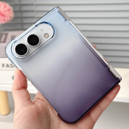 Apple iPhone Ultra fold phone case, gradient magnetic stand case (Exclusive)
