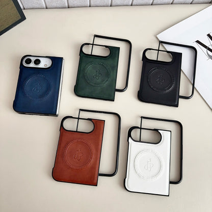 Apple iPhone Ultra foldable leather texture screen phone case (Exclusive)