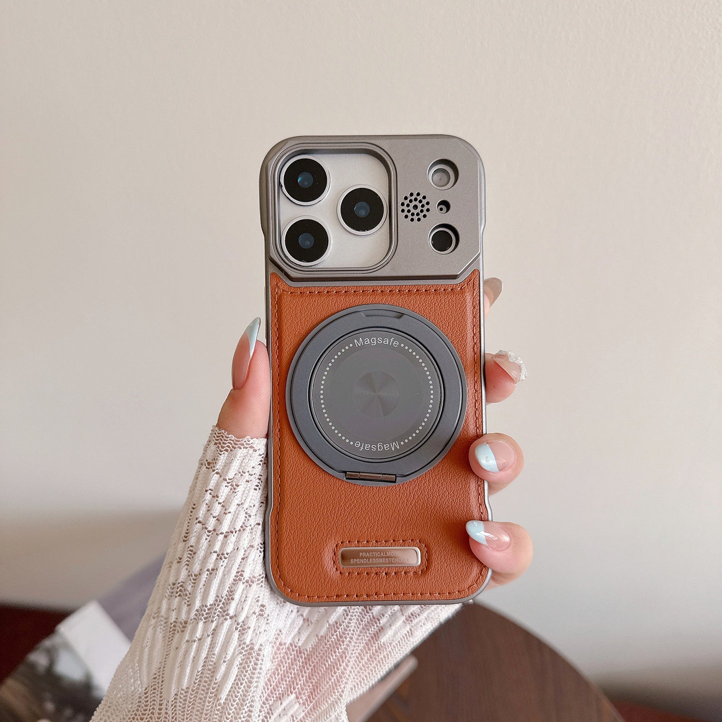 Apple Iphone Popular frameless aromatherapy 360° stand Case (Exclusive)