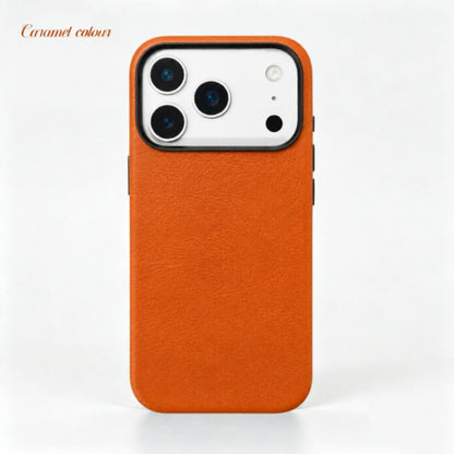 Apple iphone Genuine Leather Magnetic Full-Cover Leather Case (Exclusive)