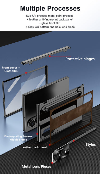 Samsung Fold Series Foldable Official Pen Slot Case with Integrated Film and Anti-Fall Protection (Exclusive)