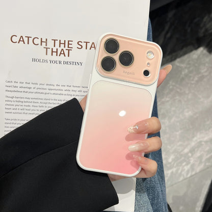 Apple Iphone Ins High-Transparency Gradient Dyeing Personalized Full Coverage, High Aesthetic Value, Light Luxury Case (Exclusive)