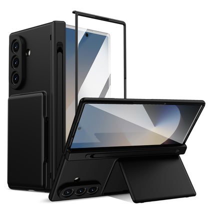 Samsung Fold series Europe and America Style Card Holder, Pen Slot, Folding Stand (Exclusive)