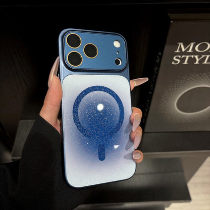 Apple Iphone Glitter Magnetic Case Suitable for Ai Camera Button Case (Exclusive)