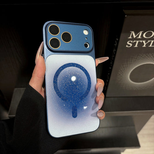 Apple Iphone Glitter Magnetic Case Suitable for Ai Camera Button Case (Exclusive)