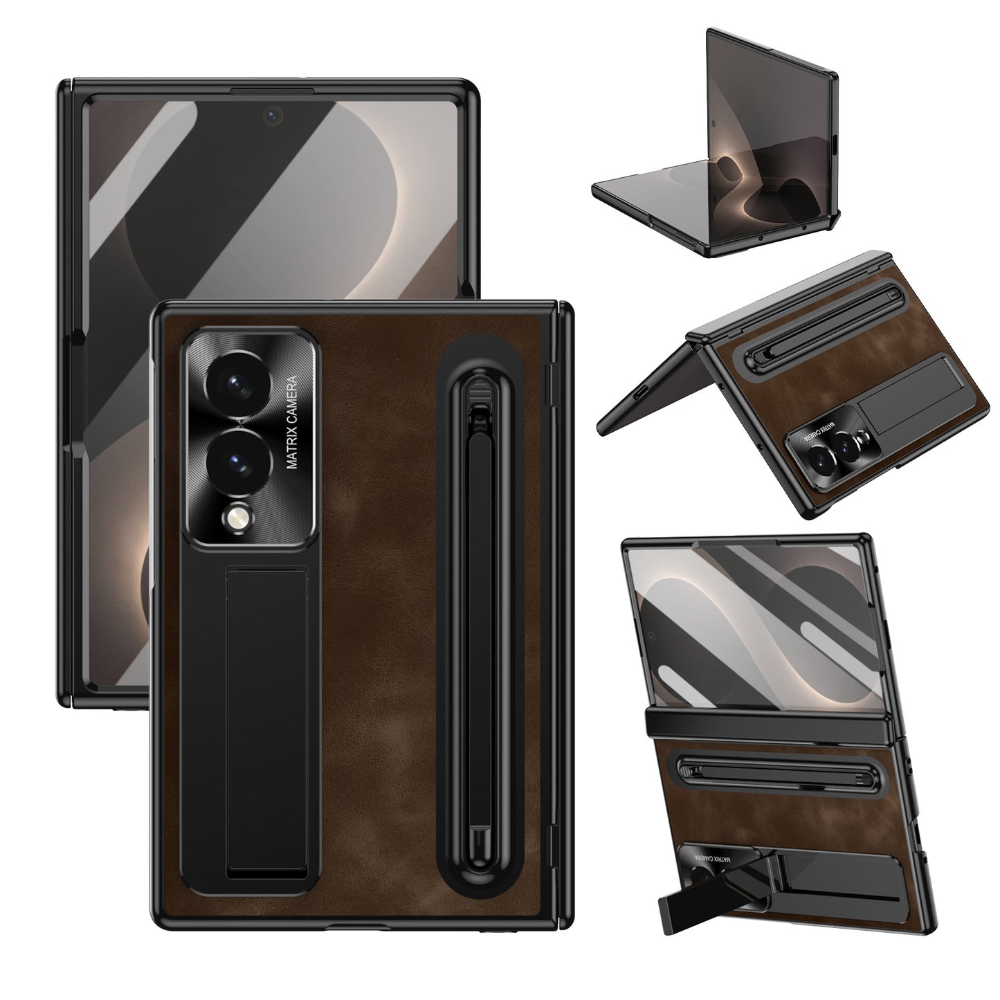 Samsung Fold Series Foldable Official Pen Slot Case with Integrated Film and Anti-Fall Protection (Exclusive)