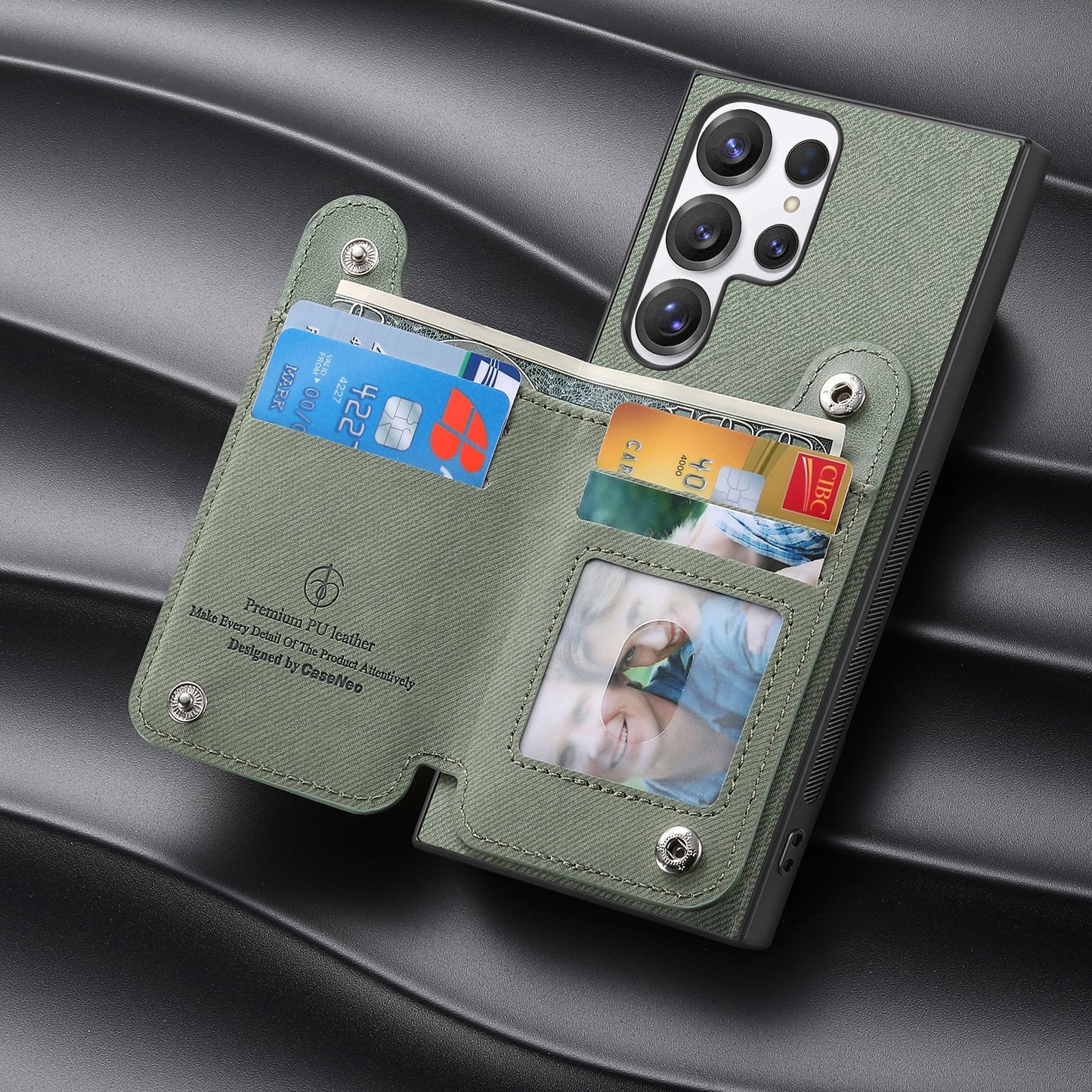 Samsung Ultra series Wallet Card Holder Case (Exclusive)