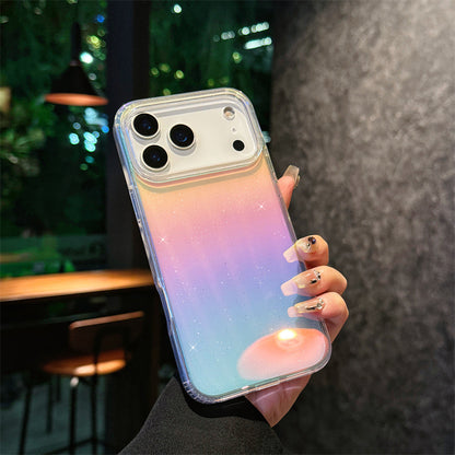 Apple Iphone Geometric Triangle Color-Plated Phone Case (Exclusive)