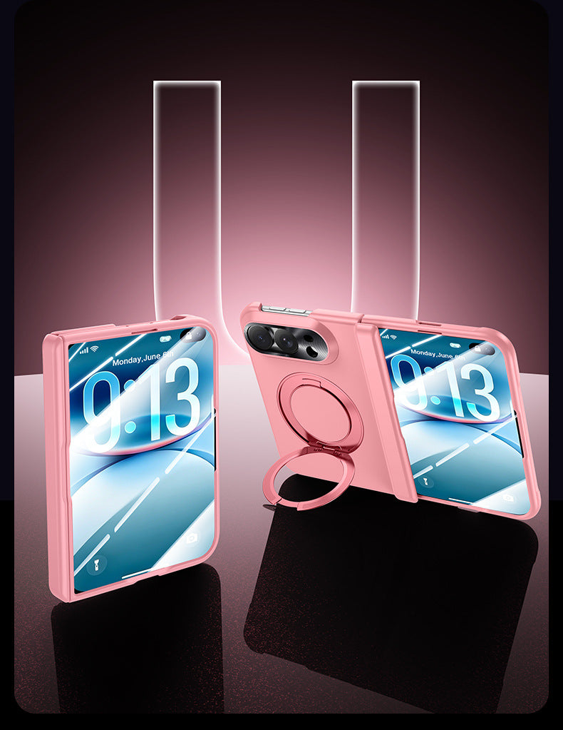 Apple iPhone ultra Fold Stand Frosted Screen Protector case (Exclusive)