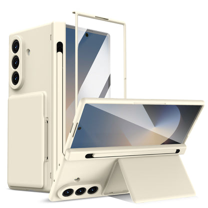 Samsung Fold series Europe and America Style Card Holder, Pen Slot, Folding Stand (Exclusive)
